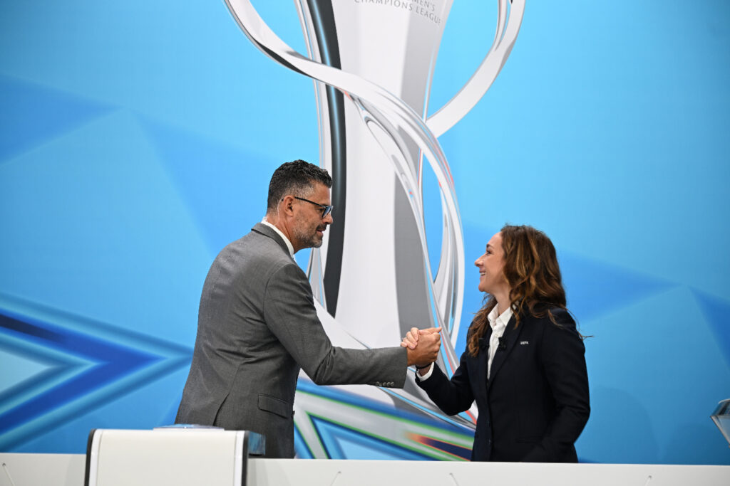 UEFA Women's Champions League 202526 League Phase Draw